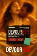 DevourHer mint-flavor performance strip packaging, 5-pack trial size